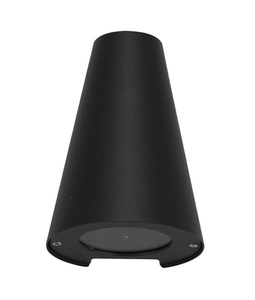 TORQUE Exterior Surface Mounted Wall Light Black IP44 - TORQUE2